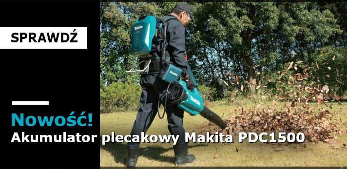 Nowy akumulator plecakowy Makita PDC1500