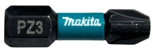 Bity udarowe PZ3 25mm x2 1/4" Makita B-63650 Impact Black