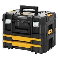 DeWalt TSTAK COMBO zestaw walizek skrzyń narzędziowych 