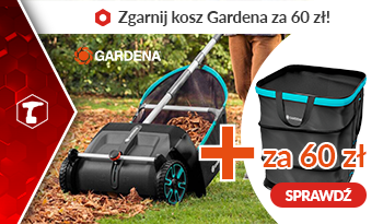 Zbieracz do liści Gardena + kosz