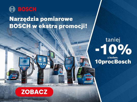 Narzędzia pomiarowe Bosch