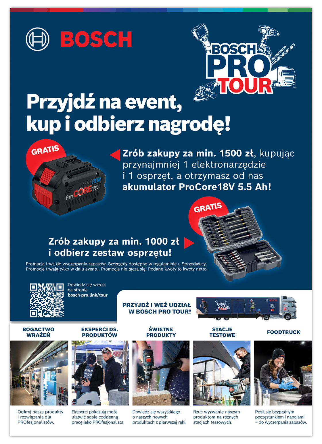 Bosch Pro Tour 2025 - korzyści z Domitech