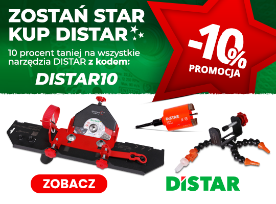 Kup produkty marki Distar 10% taniej!