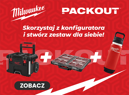 Skorzystaj z konfiguratora Milwaukee PACKOUT!