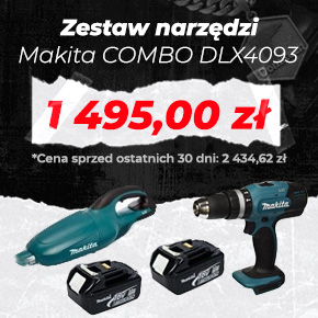 Zestaw narzędzi Makita COMBO DLX4093 narzędzia ogrodowe