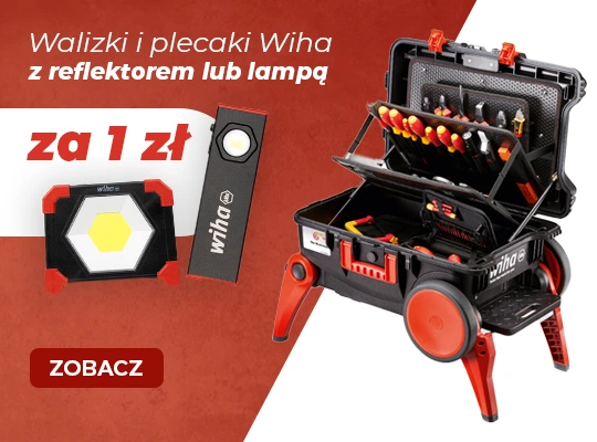 Reflektor lub lampa za 1zł do wybranej walizki bądź plecaka