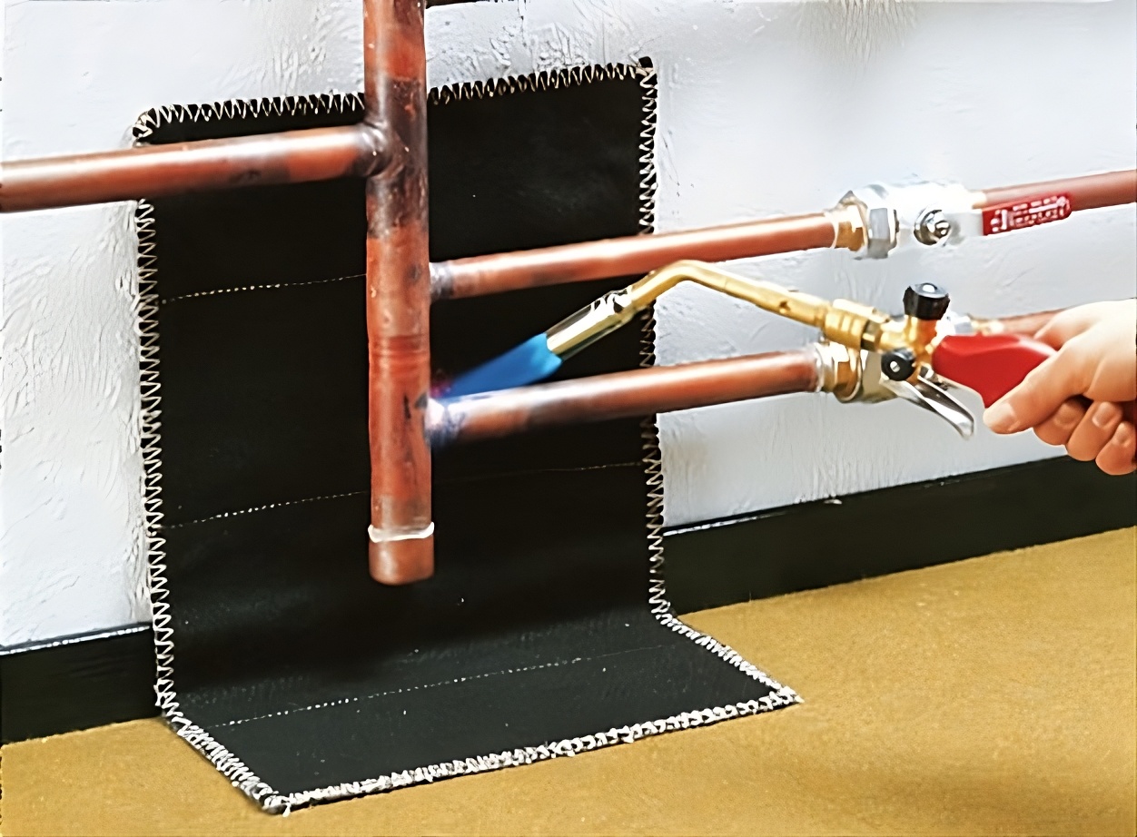 Mata ognioodporna do spawania, model Rothenberger 31050