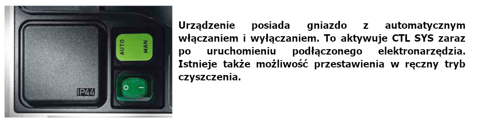 gniazdo z automatycznym włączaniem i wyłączaniem