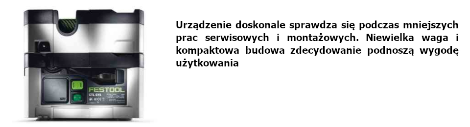 mała waga i kompaktowa budowa