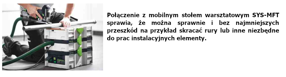 połączenie z mobilnym stołem warsztatowym