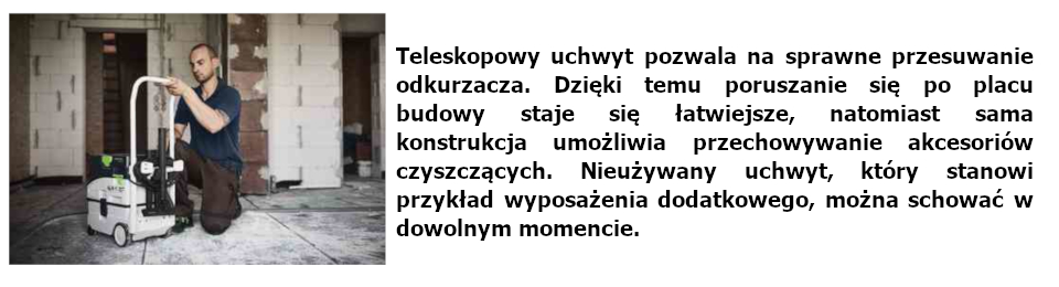 teleskopowy uchwyt 