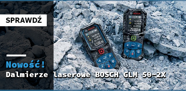 Nowa seria dalmierzy Bosch GLM 50