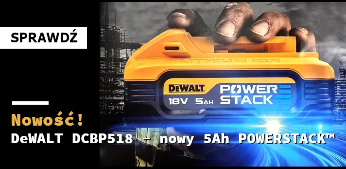 DeWALT DCBP518 - nowy 5Ah POWERSTACK
