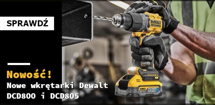 Wiertarko wkrętarki Dewalt DCD800 vs DCD805