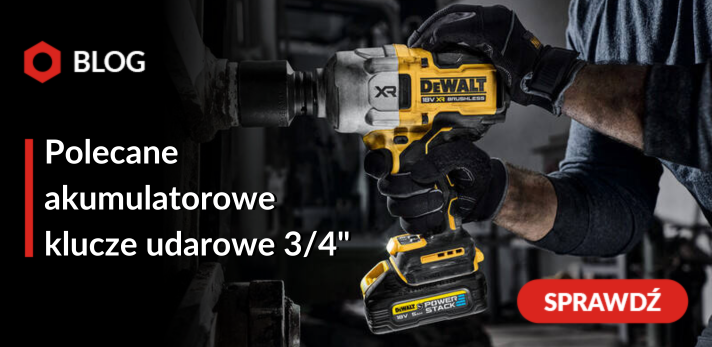 Polecane akumulatorowe klucze udarowe 3/4" na rok 2024