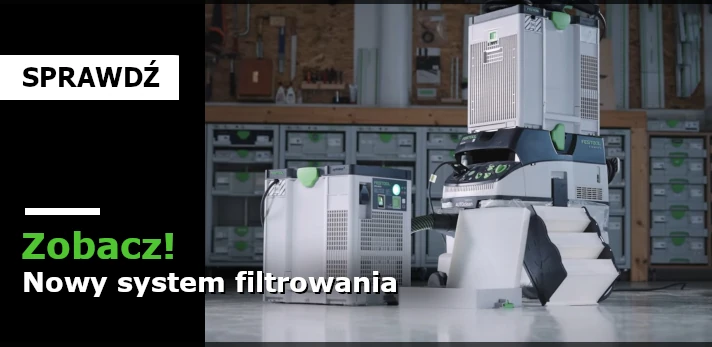 Nowości od Festool: SYS-AIR M i SYS-AIR H - Rewolucja w Oczyszczaniu Powietrza