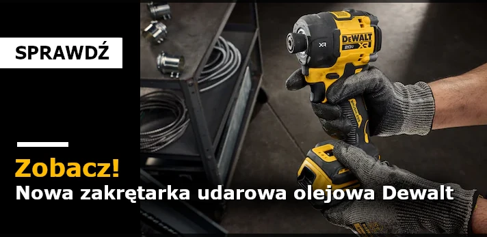 Nowa zakrętarka olejowa Dewalt DCF870