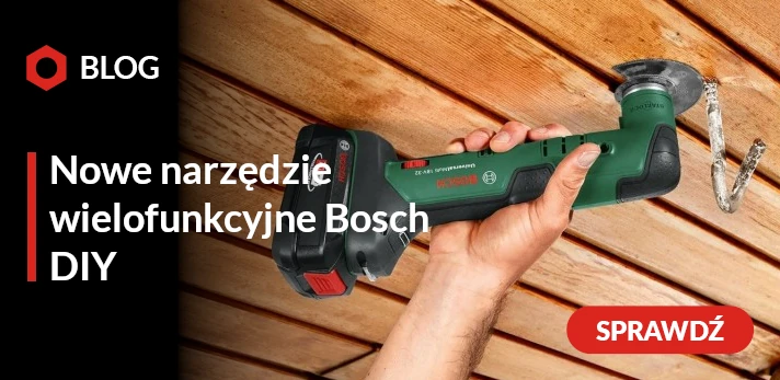 Nowe bezprzewodowe narzędzie wielofunkcyjne od Bosch DIY18V