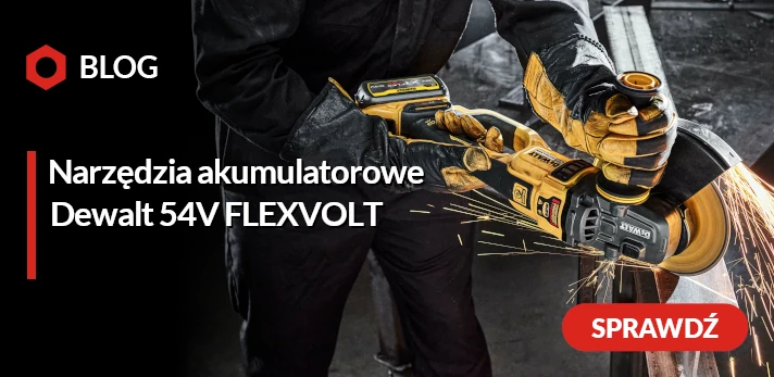 Narzędzia akumulatorowe Dewalt 54V FLEXVOLT