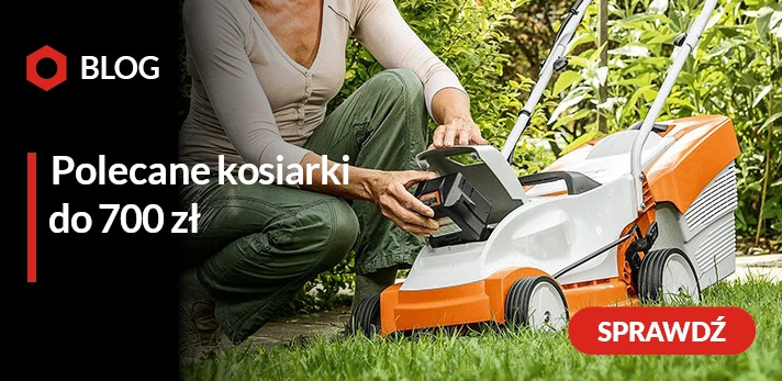 Jaka kosiarka do 700 zł? Polecane kosiarki do 700 zł - ranking 2025