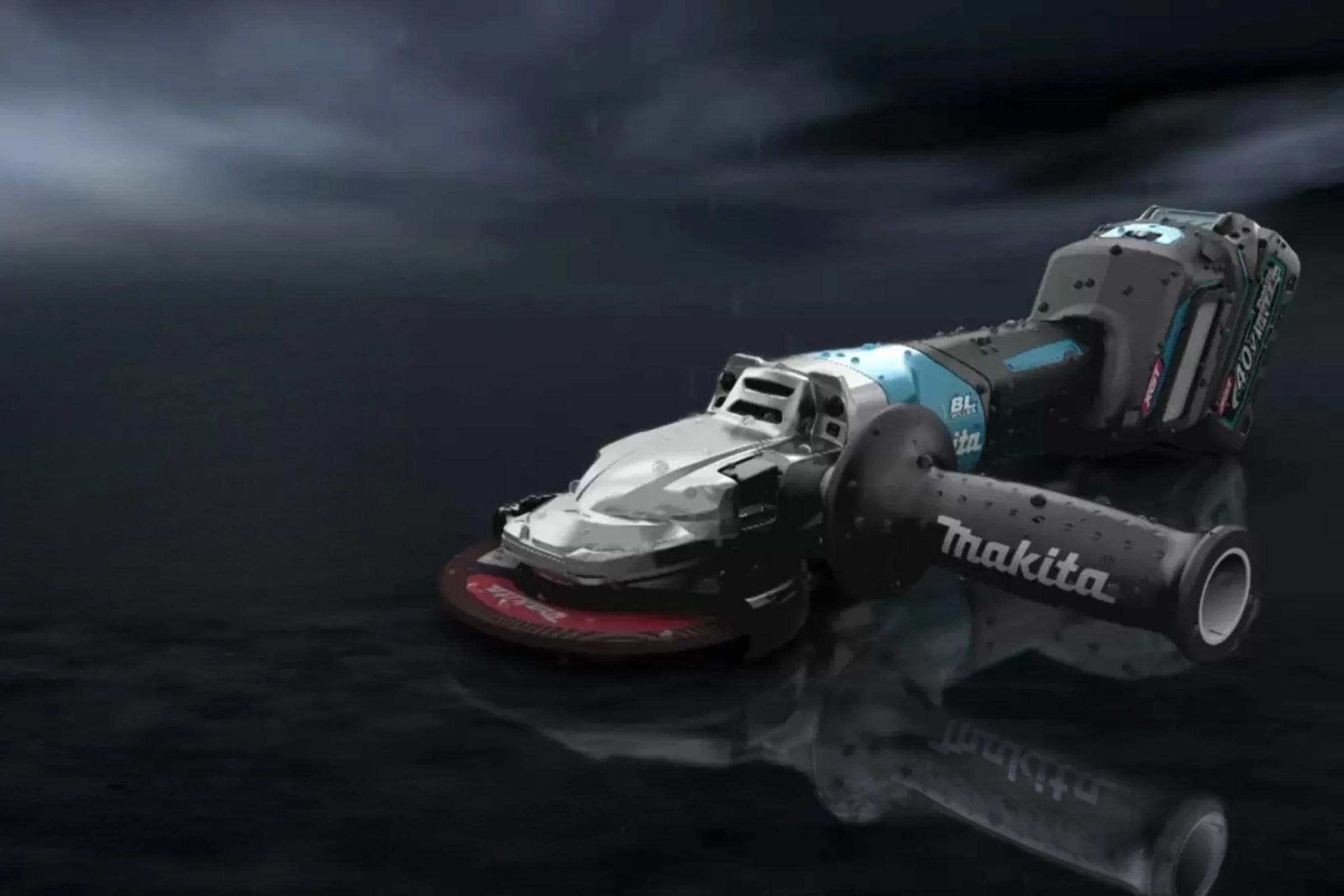 Nowa szlifierka Makita GA056G XGT z niskim profilem głowicy!