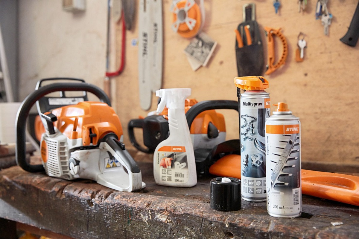 Czyszczenie pilarki łańcuchowej Stihl
