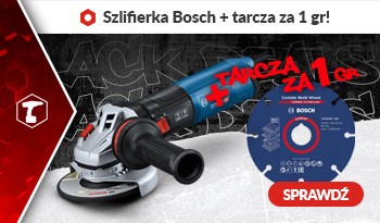 Szlifierka kątowa Bosch GWS 14-125 S z tarczą Bosch EXPERT Carbide Multi Wheel 125mm za 1 grosz!