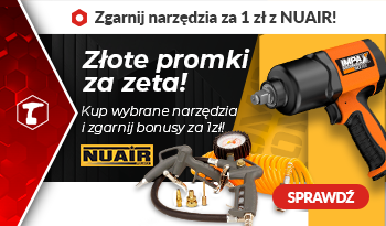 Kup kompresor NUAIR i odbierz akcsoria za 1 zł!