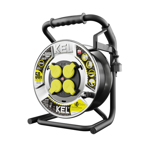 Przedłużacz bębnowy Kel Heavy Duty W-99277, 50M/3X1,5