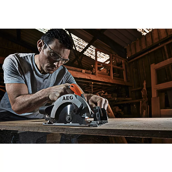 Akumulatorowa pilarka tarczowa 165 mm BKS18-0 AEG