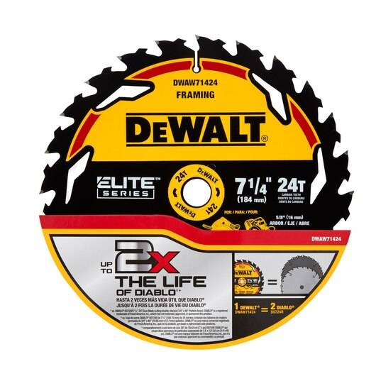 Piła tarczowa DeWALT DWAW714243PK Elite Series
