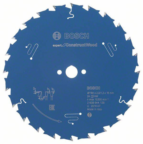 Tarcza pilarska Expert for Construct Wood 184x16 Bosch 2608644138