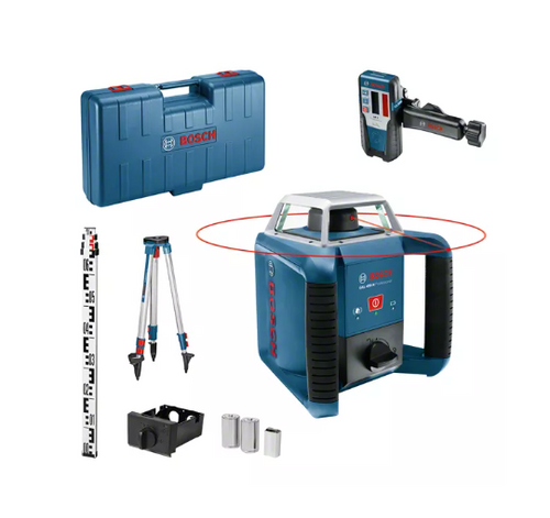 Laser rotacyjny Bosch GRL 400 H Set +BT 152 + GR 2400