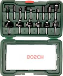 15-częściowy zestaw frezów HM (chwyt 1/4") Bosch 2607019468