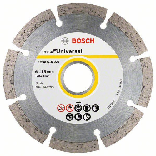 Diamentowa tarcza tnąca ECO for Universal 115x22,23x2,0 Bosch 2608615040