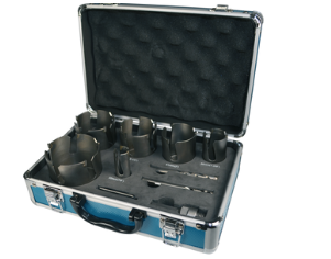 Zestaw otwornic uniwersalnych w walizce 9 szt. D-51297 Makita