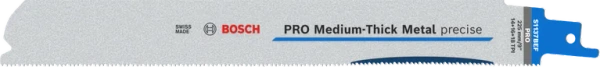 Zestaw 2 szt. brzeszczotów do metalu 1x25x225 mm Bosch PRO Medium-Thick Metal precise S1137BEF 2608658993