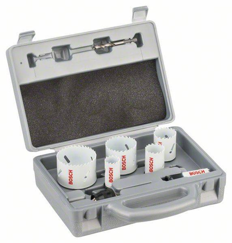 Zestaw pił otwornic Progressor dla elektryków, 9 elementów, 20 – 64 mm Bosch 2608584670