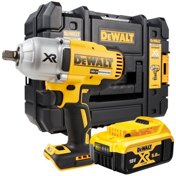 Klucz udarowy DeWalt DCF899 z akumulatorem i walizką