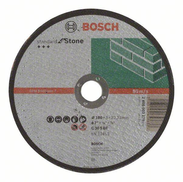 Tarcza do cięcia kamienia 180x22,23 mm Bosch 2608603179