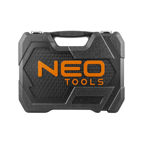Klucze nasadowe NEO Tools 1/2", 1/4" zestaw 82szt. 10-059