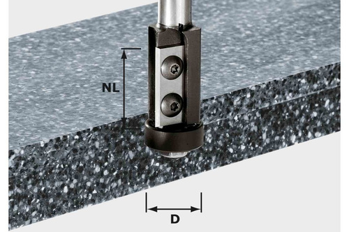 Frez do wyrówn. HW D21/30 WM Festool 491120