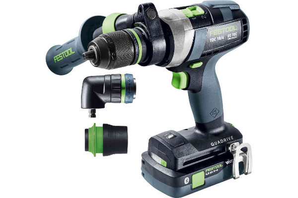 Wiertarko-wkrętarka Festool QUADRIVE TDC 18/4 5,0/4,0 I-Set (577612)