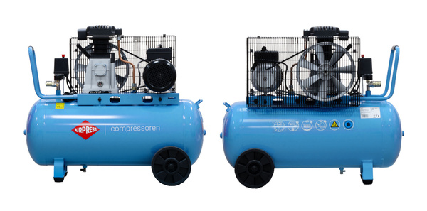 Kompresor dwutłokowy olejowy Airpress HL 340-90 10 bar 3 KM/2.2 kW 272 l/min 90 l