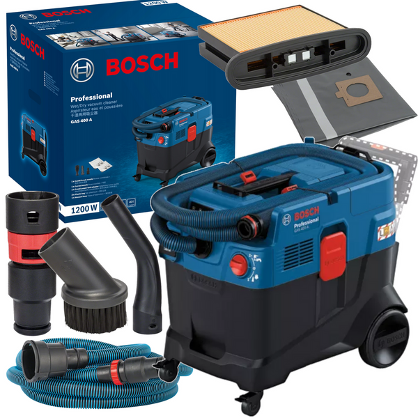 Odkurzacz uniwersalny Bosch GAS 400 A 06019M0020