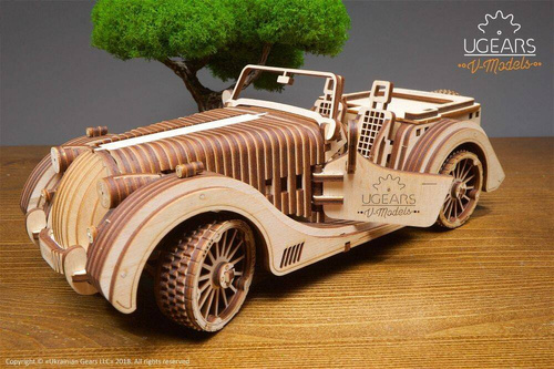 Model mechaniczny Roadster VM-01 UGEARS 70052