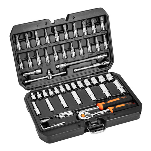 Klucze nasadowe NEO Tools 1/4'' zestaw 53szt. 10-006