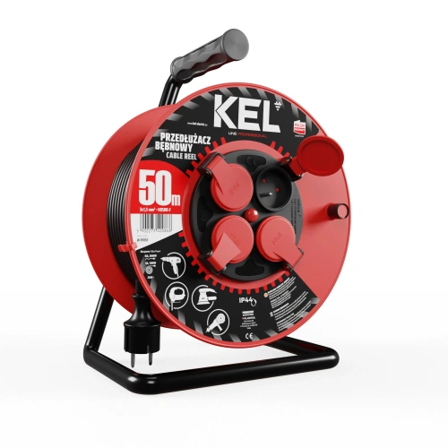 Przedłużacz bębnowy Plastrol PB-PRO/D/50M/3X1,5/H05RR-F W-97057