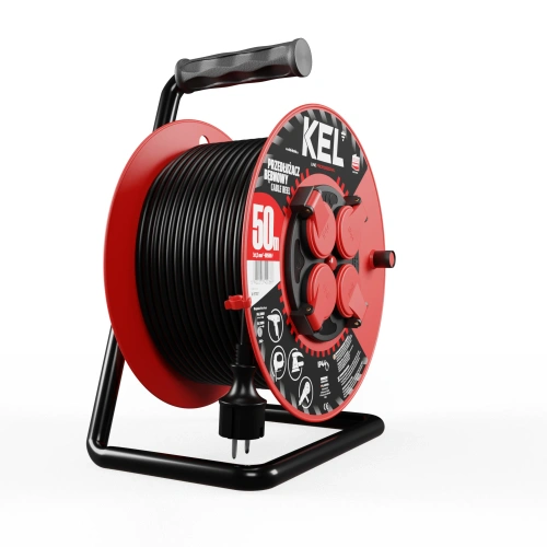 Przedłużacz bębnowy Plastrol PB-PRO/D/50M/3X1,5/H05RR-F W-97057