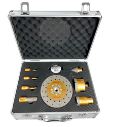 Zestaw osprzętu do gresu Wertec WTAS09